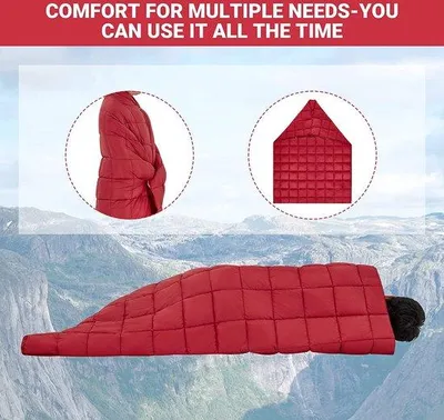 Produktbild von Famanu Outdoor Decke - Warm, Wasserabweisend, Leicht, für Camping und Reisen