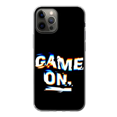 Produktbild von MuchoWow® Handyhülle Schutzhülle Hülle für iPhone 12 Pro Spiele - Spiel - Zitat Silikon Softcase Handy Hülle - Abdeckung