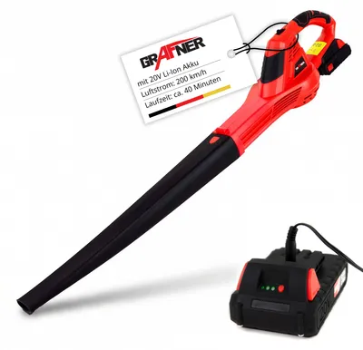 Produktbild von Grafner® AKKU Laubgebläse Laubbläser 20V / 2 Ah Li-Ion