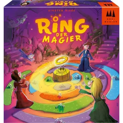 Produktbild von Schmidt Spiele Ring der Magier, Kartenspiel, Glücksspiel, 5 Jahr(e), Familienspiel