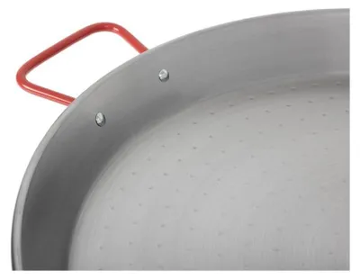 Produktbild von Gleichmäßiger Edelstahl-Paella-Deckel Ø 60 cm, 19 Teile - Andere