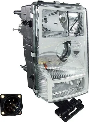 Immagine prodotto di Rechter Scheinwerfer Volvo FH FM 2 12/ 16 2003-2008, runder Sockel, 20360899, 20713721, 20713721, 20762993, 20762995, 20762995, 20861582, 20861582, 20861584, 21001662, 21001662, 21001668, manuelle Einstellung