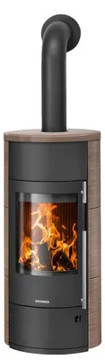 Produktbild von Oranier | Kaminofen | Polar Neo Aqua | 10 kW | Schwarz, Keramik Grappa