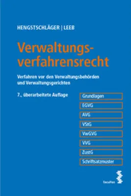 Immagine prodotto di Verwaltungsverfahrensrecht