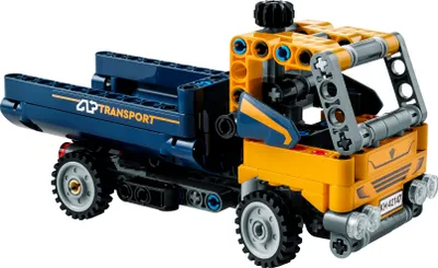 Image de LEGO 42147 Jouet camion à benne basculante Technic, set 2en1 avec modèle de construction et jouet pelleteuse, cadeau technique pour garçons et filles à partir de 7 ans