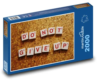Obrázek produktu pro martinpuzzle - Puzzle 2000 - Nevzdávat - odvaha, život