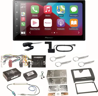 Produktbild von Pioneer SPH-DA160DAB Android Auto CarPlay Einbauset für Audi TT 8J
