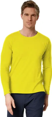 Produktbild von Langarm-Shirt Männer - gelb, S