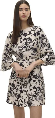 Produktbild von Vero Moda Ivone Langarm-midikleid Beige XS Frau Beige XS