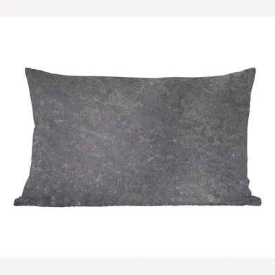 Produktbild von MuchoWow® Zierkissen Sofakissen Wohnzimmer Dekokissen 50x30 cm Beton - Grau - Textur - Retro - Industriell - Wohnzimmerdekoration - Polster mit Photo