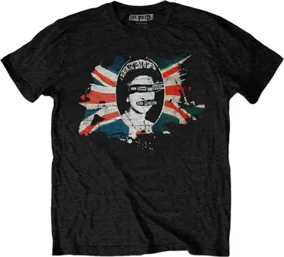 Immagine prodotto di Sex Pistols God Save The Queen Bandiera Nera XL T-shirt