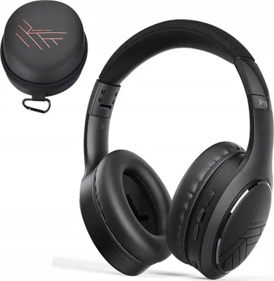 Image de PowerLocus Casque Bluetooth P19 4 modes EQ 60 heures pliable avec étui