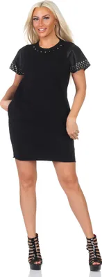 Produktbild von Diesel D-Rebe ABITO Damen Kleid Sweatkleid Schwarz