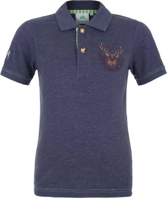 Produktbild von Poloshirt Kinder jeansblau 110
