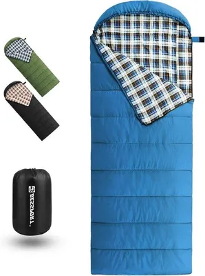 Produktbild von Famanu Schlafsack für Erwachsene 3-4 Jahreszeiten ultraleicht und wasserdicht - ideal für Outdoor-Trekking, Camping und Reisen
