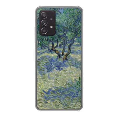 Produktbild von MuchoWow® Handyhülle Schutzhülle Hülle für Samsung galaxy a73 Der Olivenhain - Vincent van Gogh Silikon Softcase Handy Hülle - Handyhülle