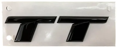Obrázok produktu pre Nápis, emblém, logo, čierna farba, originálna verzia pre Audi TT 8N, 8J, 8S, Black Edition