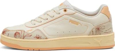 Produktbild von Puma Court Classy Crafted Flowers Warm White-Almost Apricot Größe EU 38