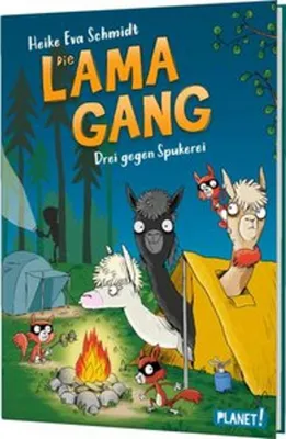 Produktbild von Die Lama-Gang. Mit Herz & Spucke 3: Drei gegen Spukerei: Lustige Detektivgeschichte ab 8 (3)