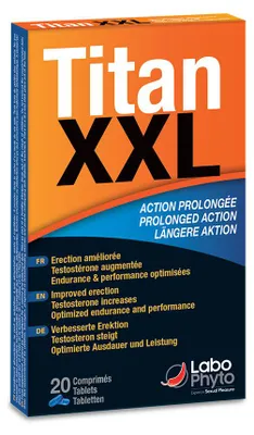 Produktbild von LABOPHYTO Titan XXL Prolonged Action (20 Stk.)