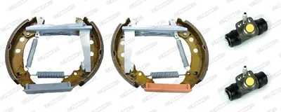 Produktbild von FERODO Bremsensatz Trommelbremse Hinten für VW Polo Schrägheck (6N1) FMK219