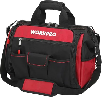 Produktbild von WORKPRO Elektriker Werkzeugtasche wasserdicht 42CM 1680D Polyester