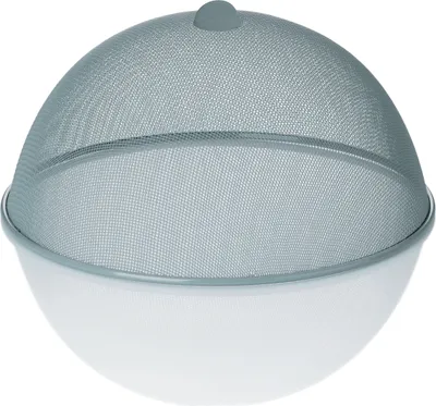Produktbild von Kela Como, Lebensmittelabdeckung, Grau, Metall, Kunststoff, Rund, Einfarbig, 35 cm