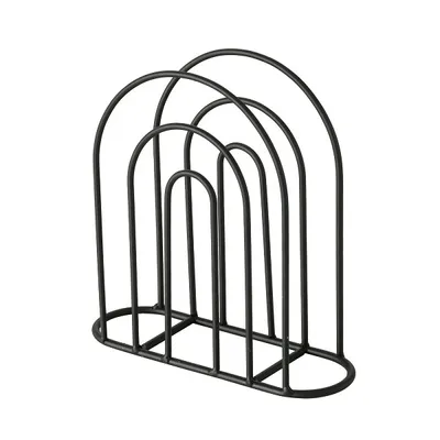 Obrázok produktu pre Boltze Serviettenhalter Ronia Serviettenspender Eisen schwarz, pulverbeschichtet