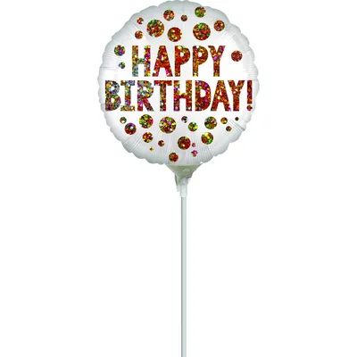 Obrázok produktu pre Fóliový párty balónik Happy Birthday