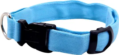 Zdjęcie produktu dla Verk 19323 Obroża podświetlana LED dla kota i psa 59 cm niebieska