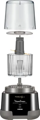 Produktbild von Moulinex DP8108, 550 l, 0,35 kg, Schwarz, Titan, 1000 W, 170 mm