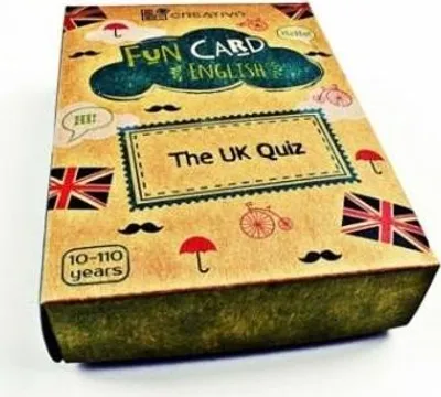 Obrázok produktu pre Zábavná kartová angličtina: kvíz o Veľkej Británii (kolektív autorov)