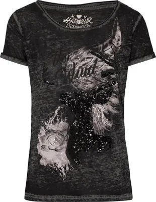 Produktbild von Trachtenshirt Thordis schwarz 7XL