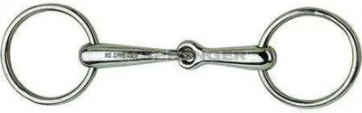 Produktbild von Sprenger Pony-Wassertrense 15 mm - Edelstahl  einfach gebrochen, Größe:95 mm