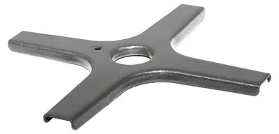 Gasbrenner-Kreuzaufsatz 140 mm matt EKS140