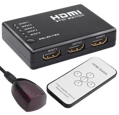 Obrázek produktu pro HDMI přepínač, 5 vstupů, 1 výstup