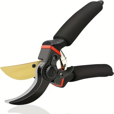 Produktbild von Gartenschere Geschmiedete Titan Beschichtete Premium Baumschere Rebschere