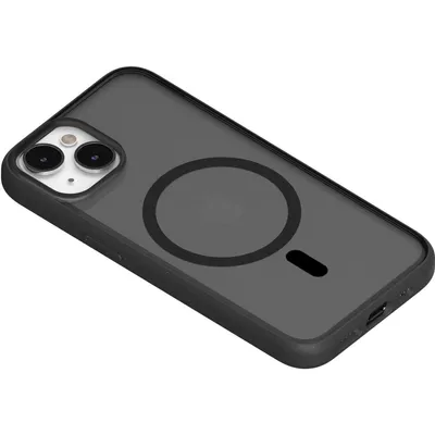 Produktbild von Woodcessories Clear Case MagSafe Matte Black iPhone 14