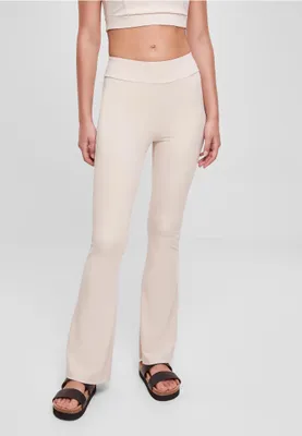 Produktbild von TB5020 - Ladies Recycled High Waist Flared Leggings softseagrass 3XL