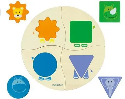 Zdjęcie produktu dla Beleduc Funny Four, Animals, 1 lat(a)