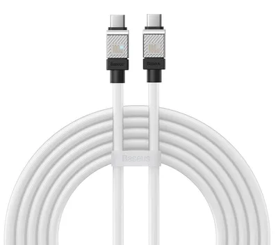 Immagine prodotto di Cavo Baseus da USB-C a USB-C 100 W, 2 m - Bianco