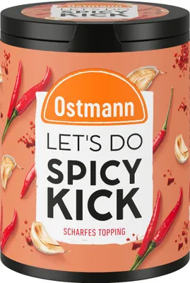 Zdjęcie produktu dla Ostmann Lets Do Spicy Kick preparat przyprawowy intensywna posypka 50g