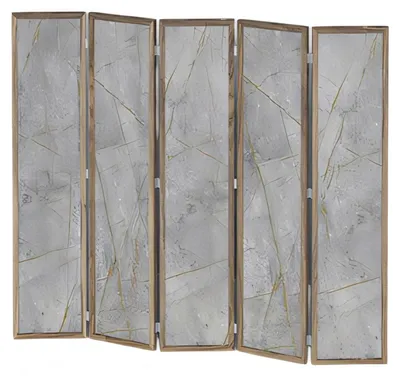 Productafbeelding van Moderne grijze roomdivider van MDF voor stijlvolle woonruimtes