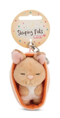 Produktbild von NICI 61604 Sleeping Pets Schlüsselanhänger Hase 8 cm
