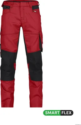 Produktbild von DASSY Arbeitshose DYNAX Women Gr. 40 rot/schwarz
