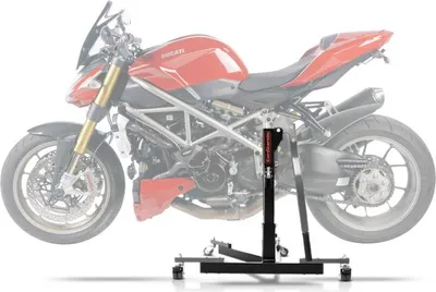 Immagine prodotto di Cavalletto centrale CS Power Evo per Ducati Streetfighter 09-13 Grigio