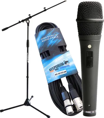 Immagine prodotto di Microfono Rode M2 con supporto e cavo