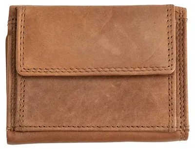Produktbild von Josephine Osthoff Geldbörse Damen Portemonnaie klein KleinGeldbörse Herren slim Münzbörse Geldbeutel mit Münzfach echt Leder RFID-Schutz (940)