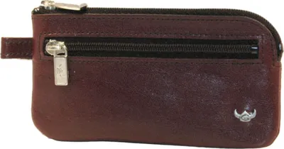 Image de Golden Head Cuir étui à clés Colorado Classic Zipped Key Case Bordeaux