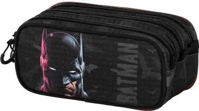 Produktbild von Karactermania Dc Comics Batman Face Fan Trick 2.2 Mäppchen Schwarz Mann Schwarz One Size